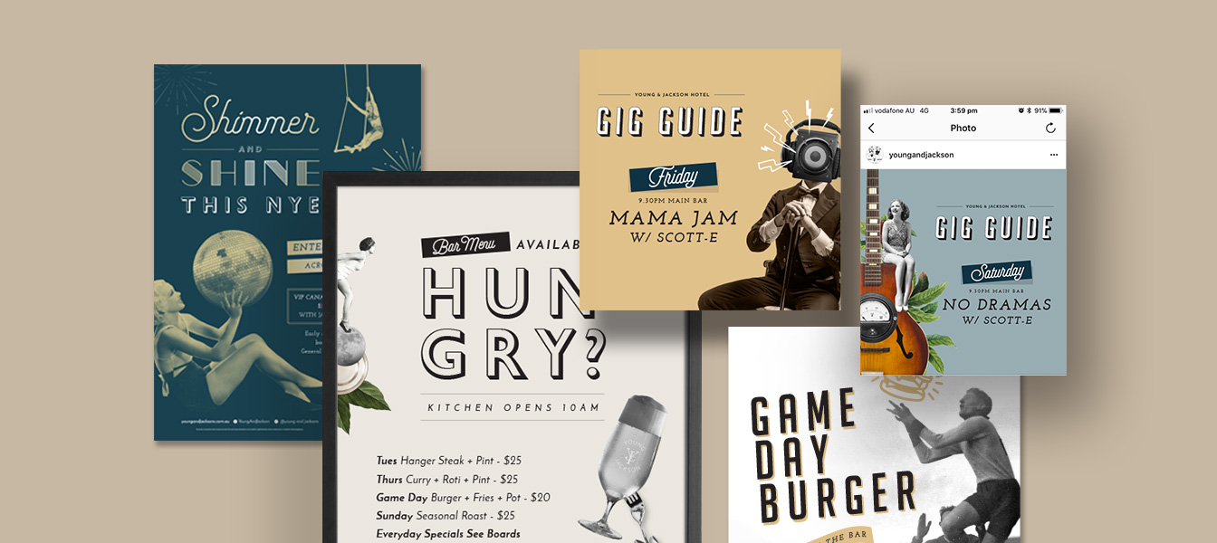 Graphic Design & branding services for Y&Js